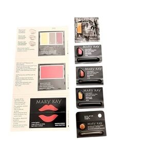 Mary Kay Lot Assorted Samples New & Discontinued Colors Single Use Travel #122‎